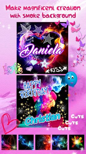 Name Art Maker 🖍️ Write Text on Background - Image screenshot of android app