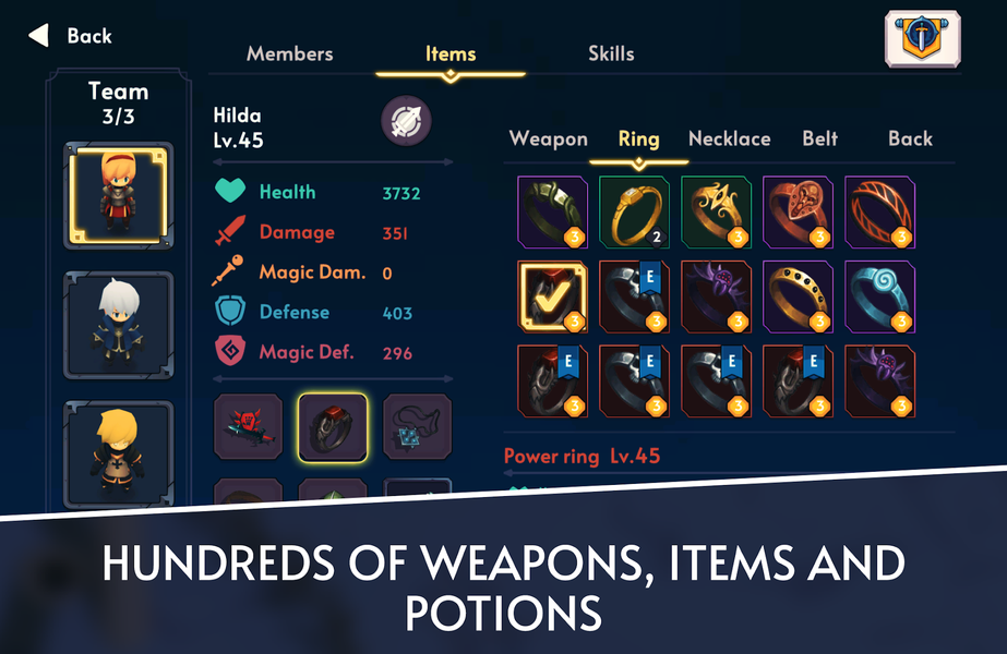Dungeons and Honor - RPG - عکس بازی موبایلی اندروید