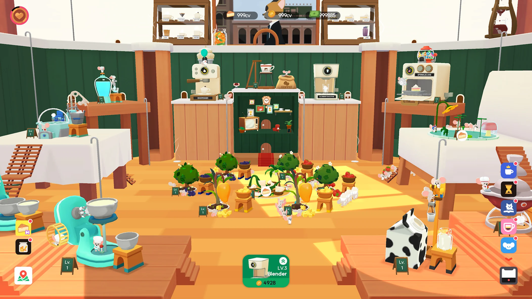 Tiny Cafe : Cooking Game - Gameplay image of android game