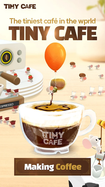 Tiny Cafe : Cooking Game - عکس بازی موبایلی اندروید