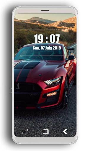 Car Wallpaper Ford Mustang - Image screenshot of android app