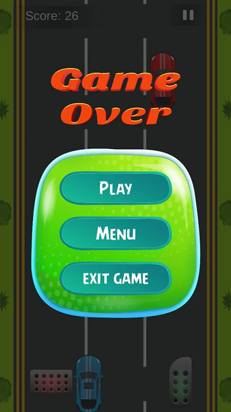 Easy Car Racing Game ۲D Car - عکس بازی موبایلی اندروید