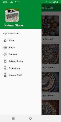 Creative Natural Stone Ideas - Image screenshot of android app