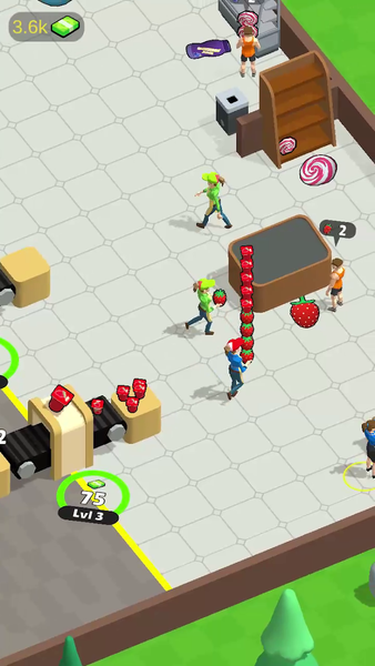 Sweet Shop 3D - Gameplay image of android game