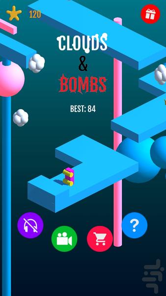 Clouds&Bombs - Gameplay image of android game