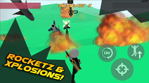 Stickman Killing Arena - Gameplay image of android game