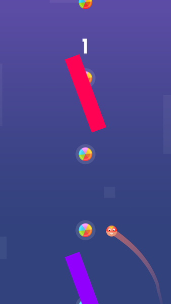 Wave Hyper Ball - Gameplay image of android game