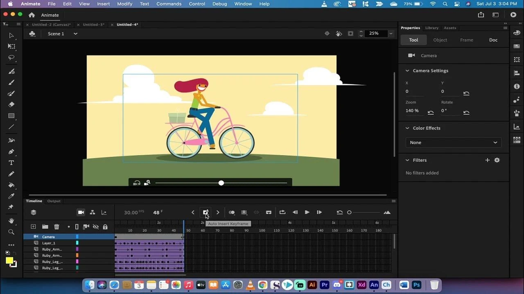 Adobe Animate Tutorial - عکس برنامه موبایلی اندروید