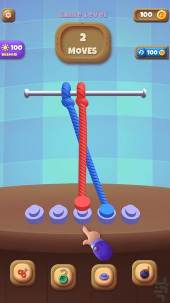 گره بازی - Gameplay image of android game