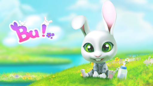 Bu Bunny - Cute pet care game - Gameplay image of android game