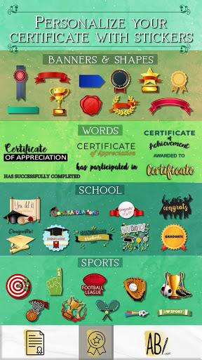 Certificate Maker 2020 đ Templates and Designs - Image screenshot of android app