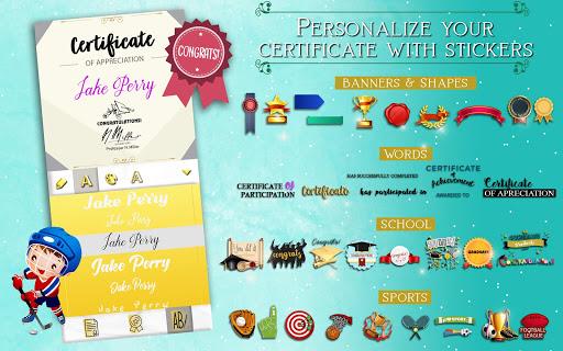 Certificate Maker 2020 đ Templates and Designs - Image screenshot of android app