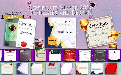 Certificate Maker 2020 đ Templates and Designs - Image screenshot of android app