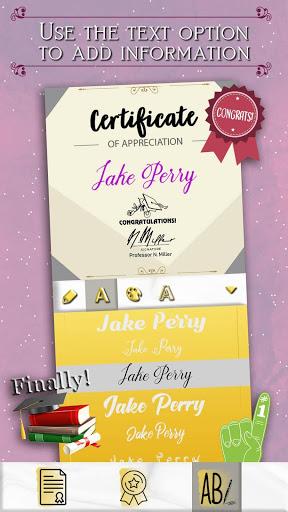 Certificate Maker 2020 đ Templates and Designs - Image screenshot of android app