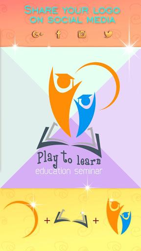 Logo Maker with Fonts 🌟 Create Logos and Design - عکس برنامه موبایلی اندروید