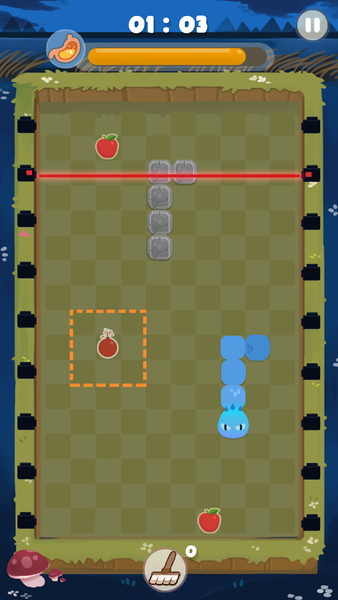 Hungry Lizard-Retro Snake Game - عکس بازی موبایلی اندروید