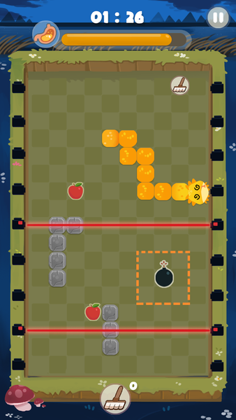 Hungry Lizard-Retro Snake Game - عکس بازی موبایلی اندروید