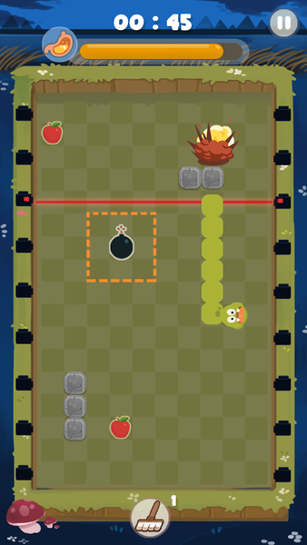 Hungry Lizard-Retro Snake Game - عکس بازی موبایلی اندروید