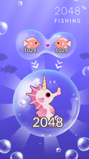 2048 Fishing - Gameplay image of android game