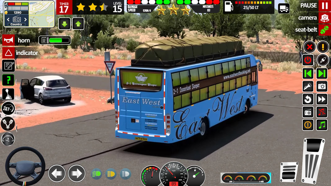 Bus Game Bus Driving ۳D - عکس بازی موبایلی اندروید
