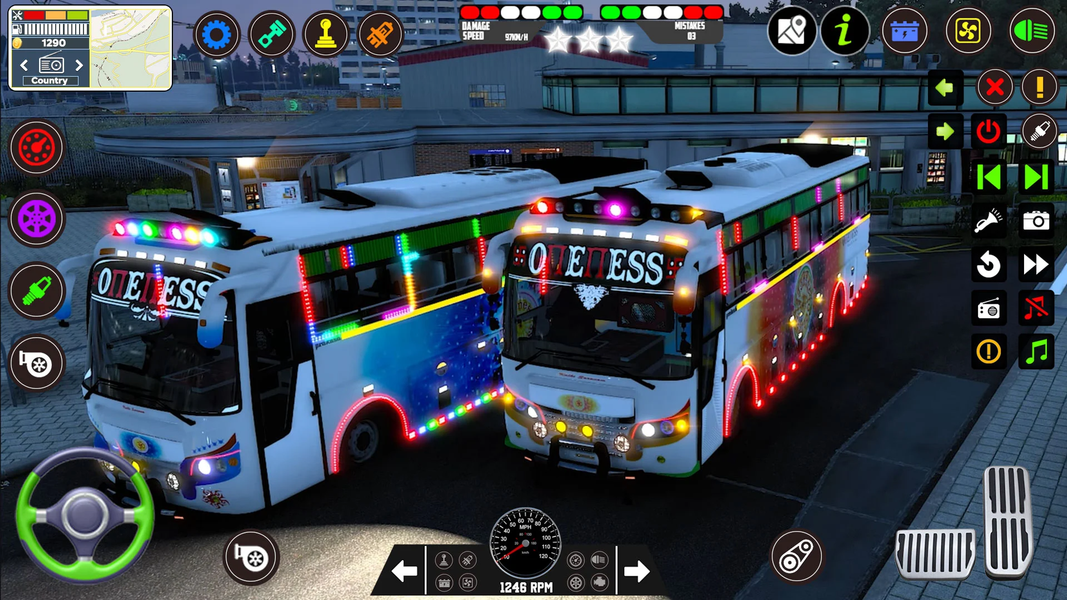 Bus Game Bus Driving ۳D - عکس بازی موبایلی اندروید