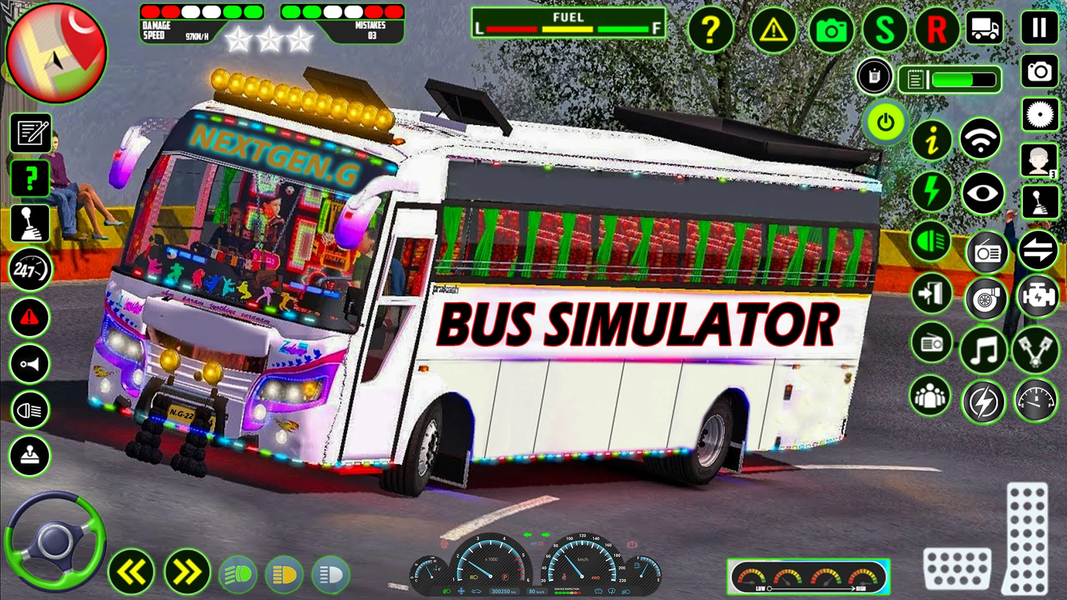 Bus Game Bus Driving ۳D - عکس بازی موبایلی اندروید