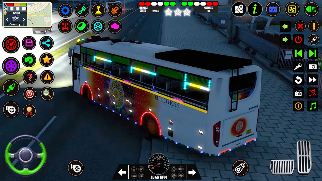 Bus Game Bus Driving ۳D - عکس بازی موبایلی اندروید