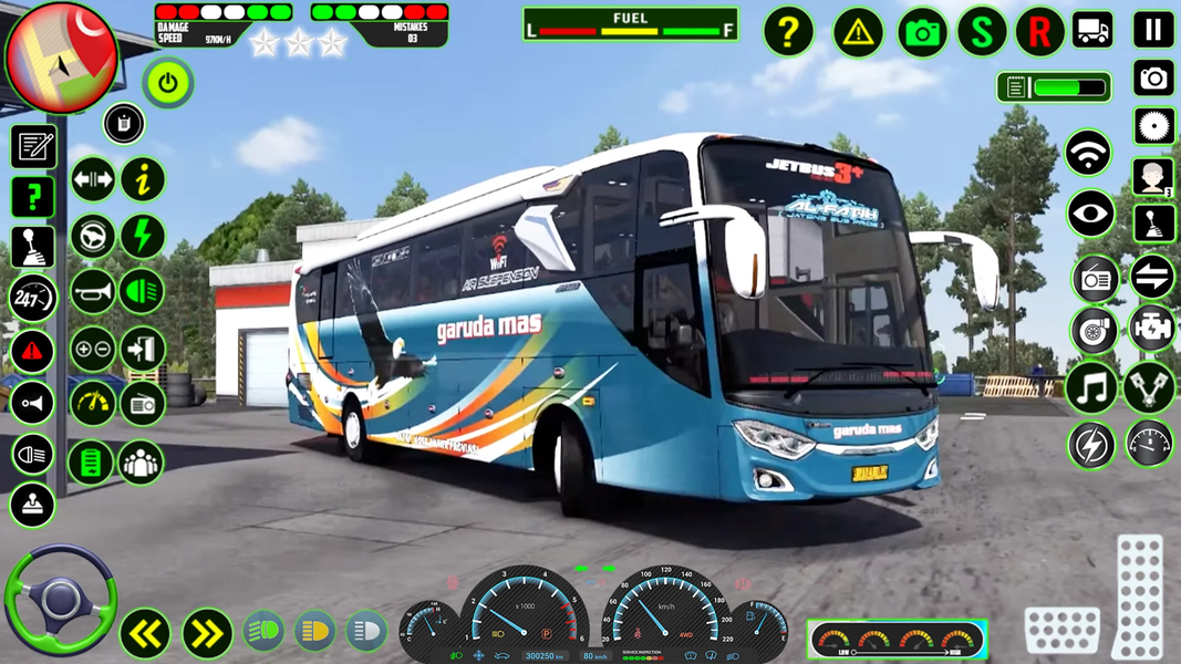 Bus Game Bus Driving 3D - عکس بازی موبایلی اندروید