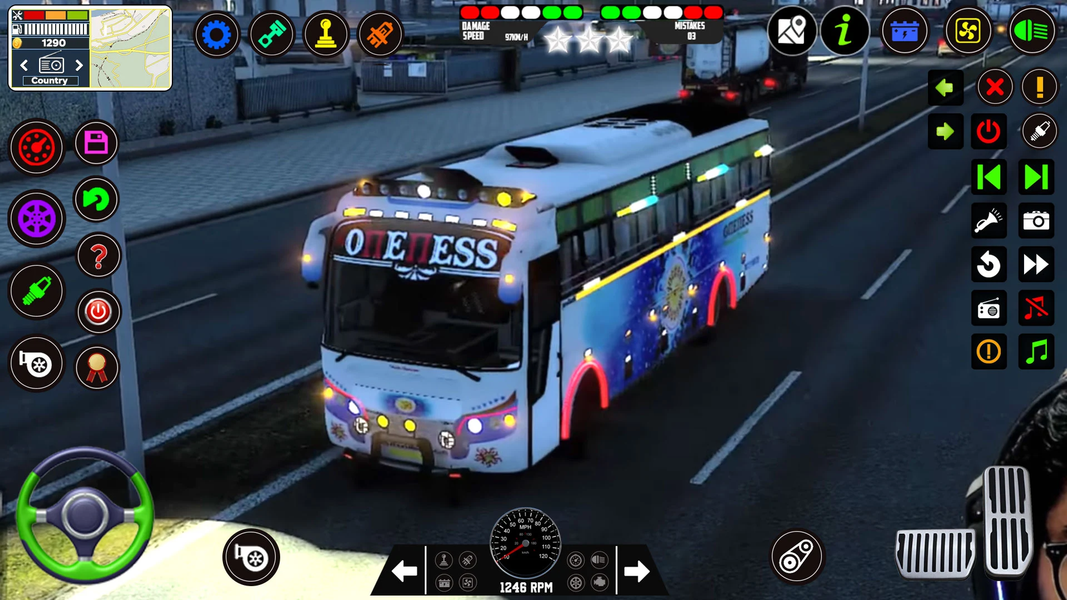 Bus Game Bus Driving ۳D - عکس بازی موبایلی اندروید
