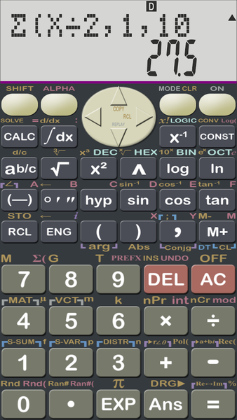 Scientific Calculator (NHA) - Image screenshot of android app