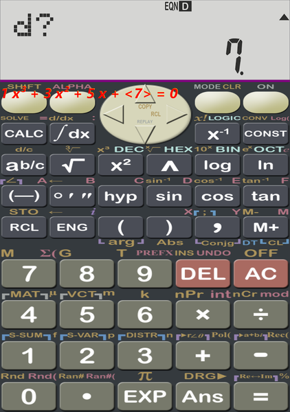Scientific Calculator (NHA) - Image screenshot of android app