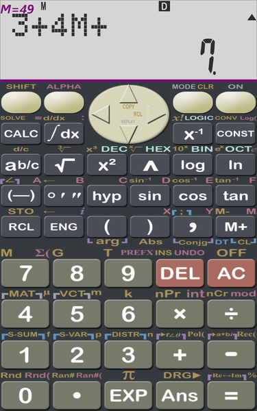 Scientific Calculator (NHA) - Image screenshot of android app