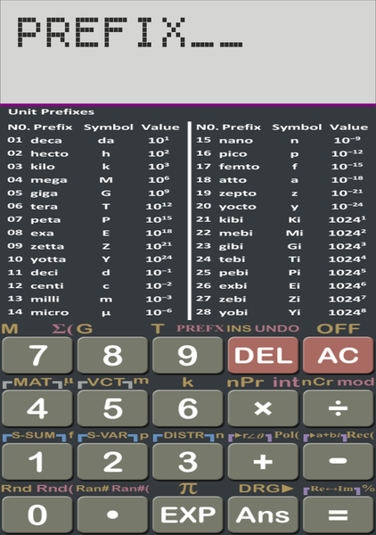 Scientific Calculator (NHA) - Image screenshot of android app