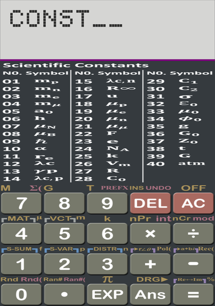 Scientific Calculator (NHA) - Image screenshot of android app