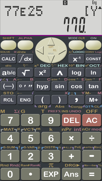 Scientific Calculator (NHA) - Image screenshot of android app