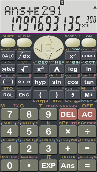 Scientific Calculator (NHA) - Image screenshot of android app