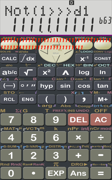 Scientific Calculator (NHA) - Image screenshot of android app