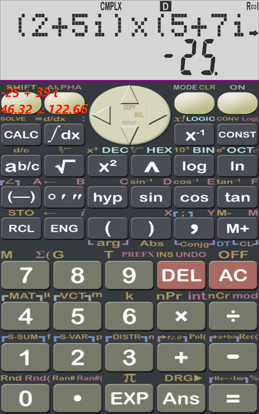 Scientific Calculator (NHA) - Image screenshot of android app