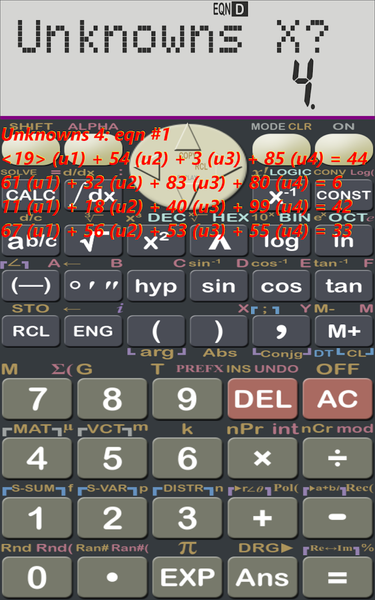 Scientific Calculator (NHA) - Image screenshot of android app