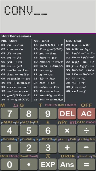 Scientific Calculator (NHA) - Image screenshot of android app