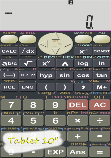 Scientific Calculator (NHA) - Image screenshot of android app