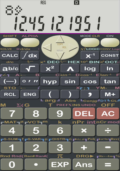 Scientific Calculator (NHA) - Image screenshot of android app