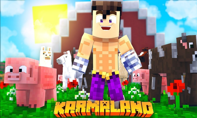 Karmaland for Minecraft PE - عکس بازی موبایلی اندروید
