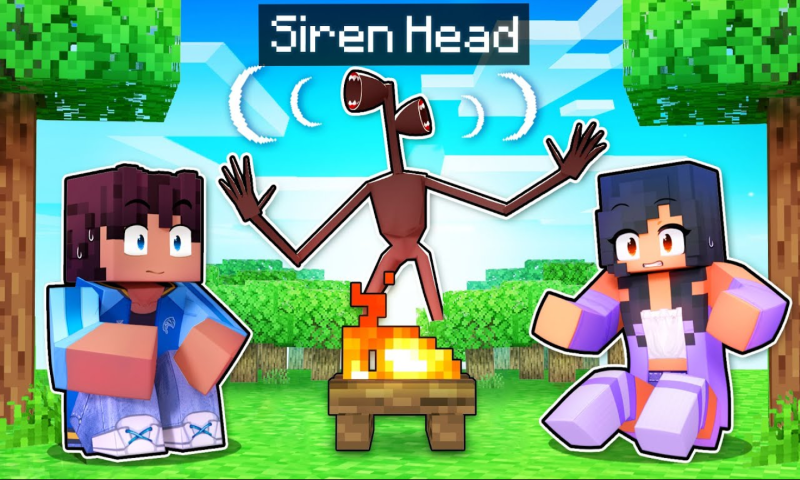 Siren Head Mod for Minecraft P - Gameplay image of android game