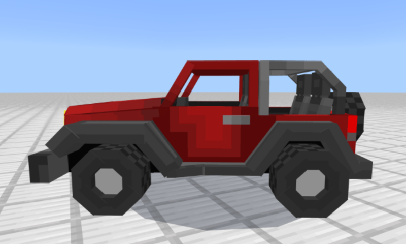 The Ultimate Jeep Addon for Mi - Gameplay image of android game