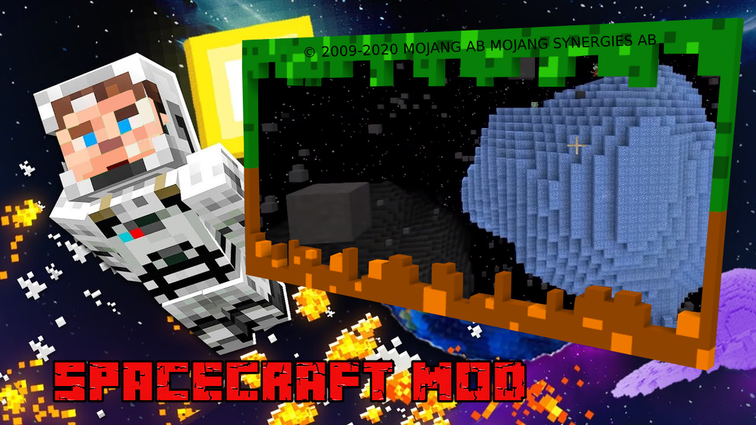 Spacecraft mod - عکس بازی موبایلی اندروید