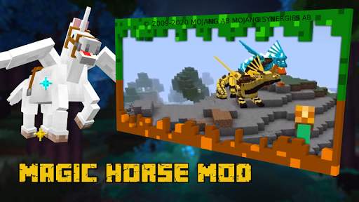 Magic horse mod - Gameplay image of android game