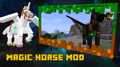 Magic horse mod - Gameplay image of android game