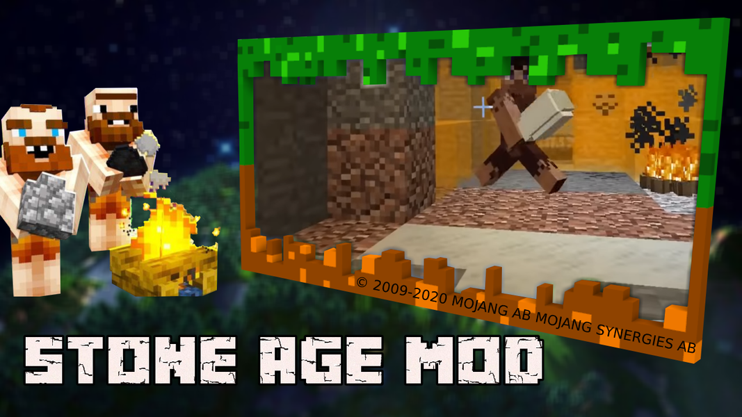 Stone Age Mod - عکس بازی موبایلی اندروید