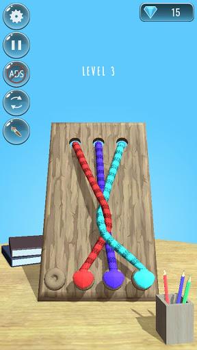 Rope Knots Untangle Master 3D - عکس بازی موبایلی اندروید